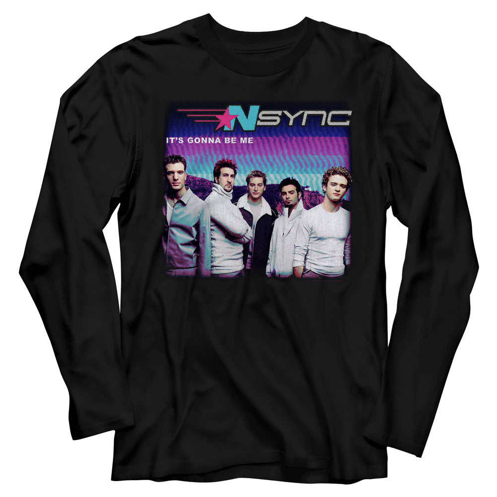 NSYNC Mens L/S T-Shirt - Gonna B Me - Solid Black Hoodie, Sweatshirt | CiraTrend.com