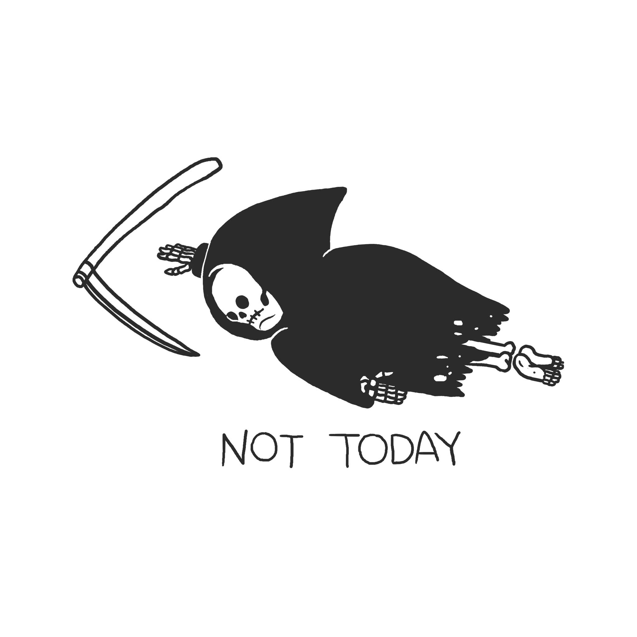 Not Today Tee Hoodie, Sweatshirt | CiraTrend.com (Image 5)
