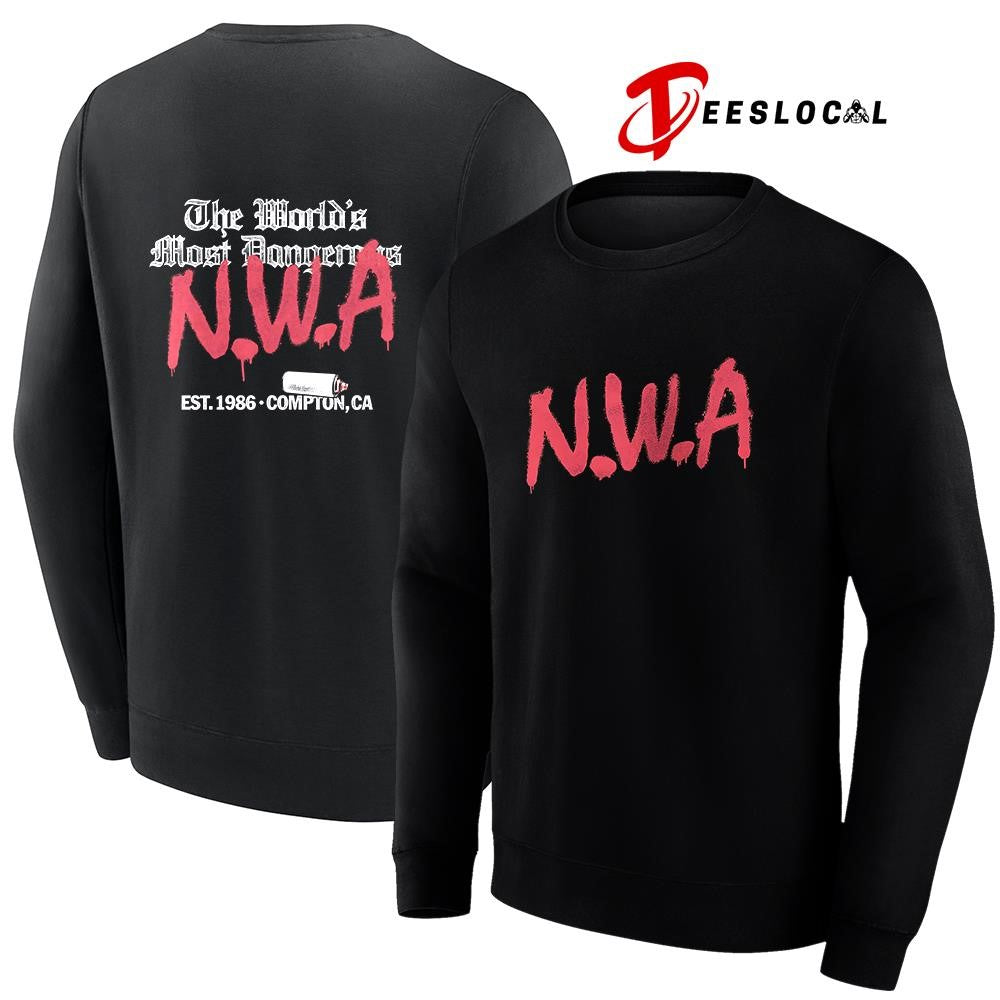 NWA the world’s most dangerous est 1986 shirt