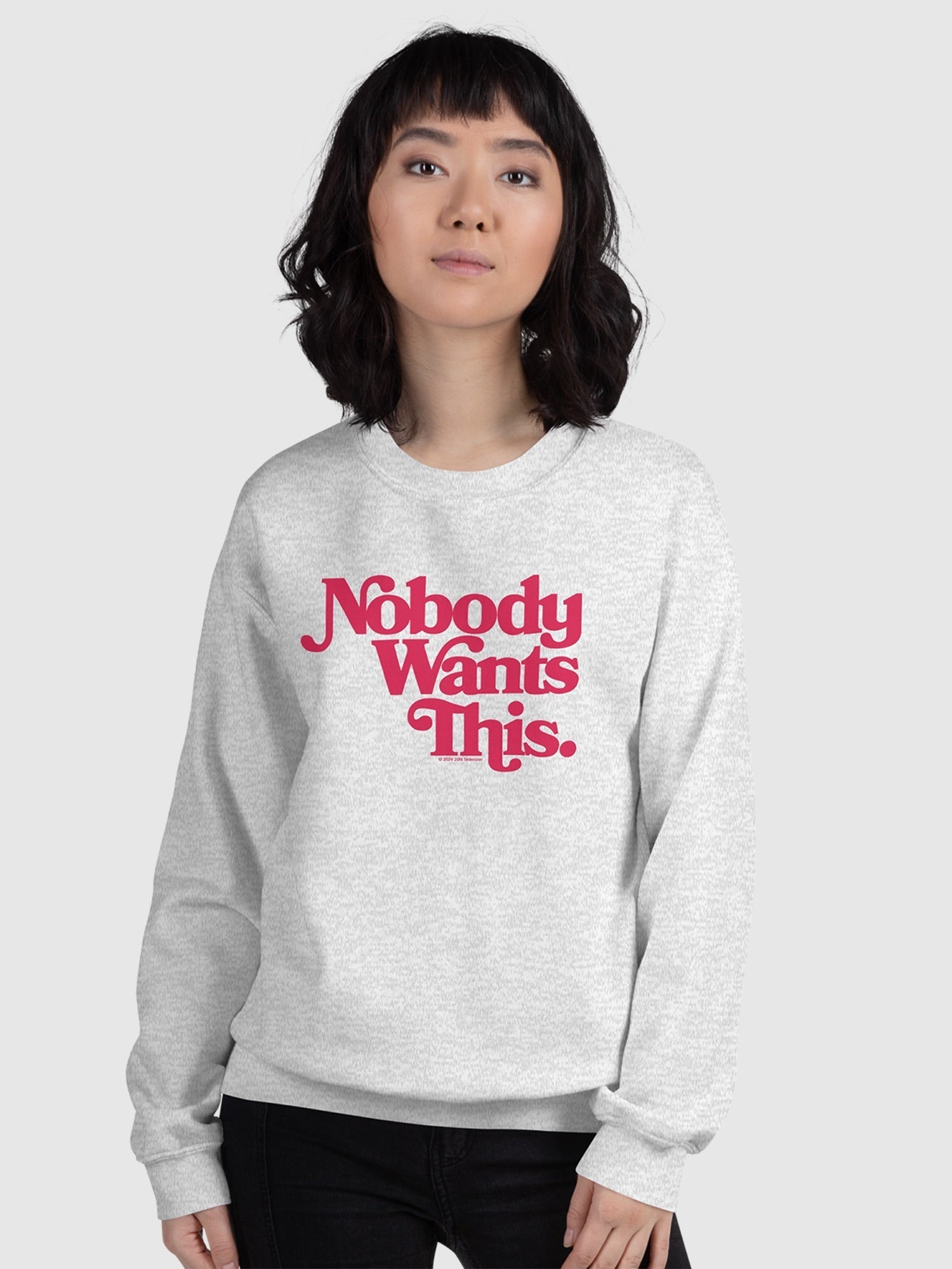 Nobody Wants This Logo Crewneck Sweatshirt T-Shirts, Hoodie | CiraTrend.com (Image 3)