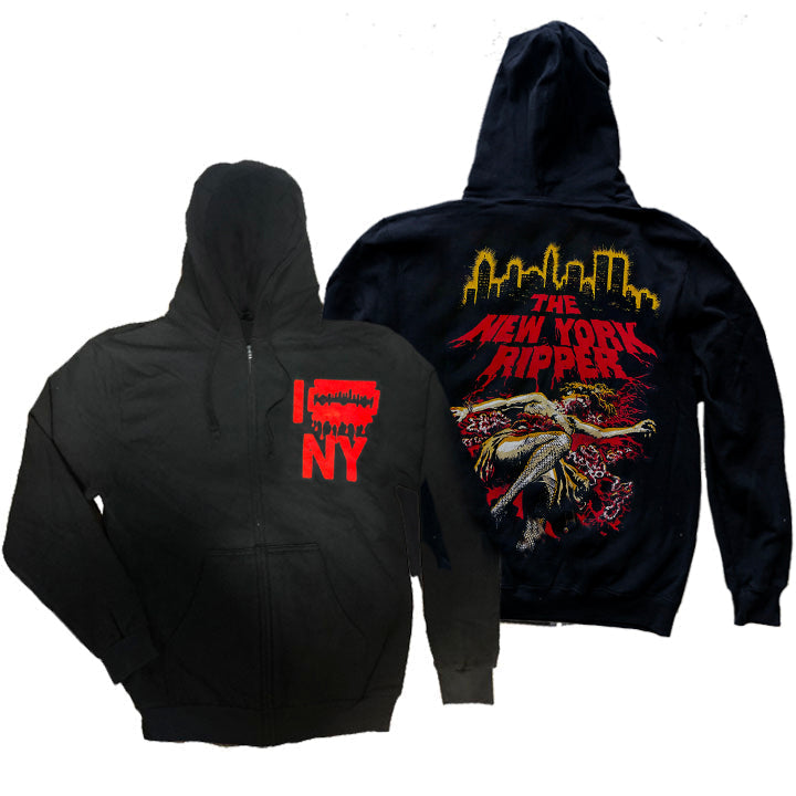LUCIO FULCI'S THE NEW YORK RIPPER ZIP HOODIE T-Shirts, Sweatshirt | CiraTrend.com