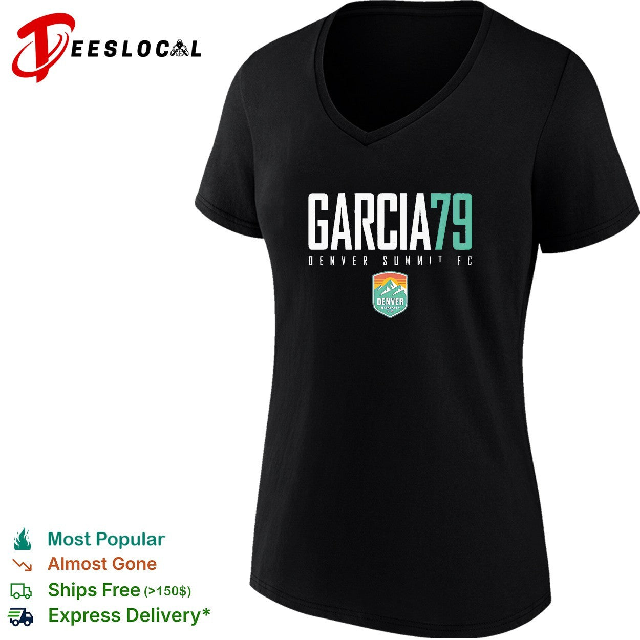 Nahikari Garcia 79 Denver Summit FC professional women’s soccer team shirt