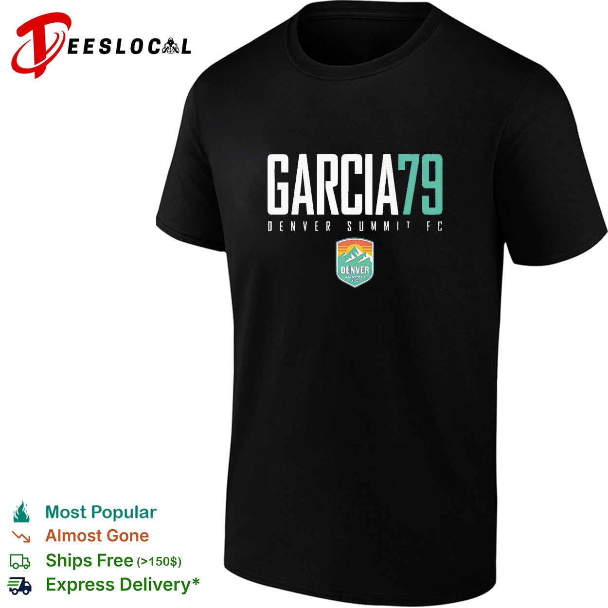 Nahikari Garcia 79 Denver Summit FC professional women’s soccer team shirt