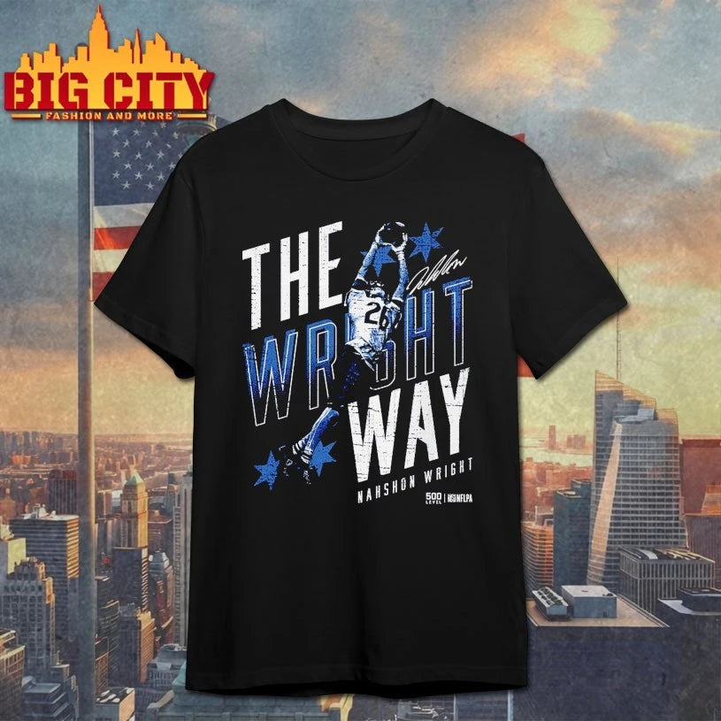 Nahshon Wright Chicago The Wright Way signature shirt