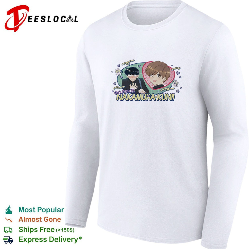 Nakamura Kun go for it anime boys shirt