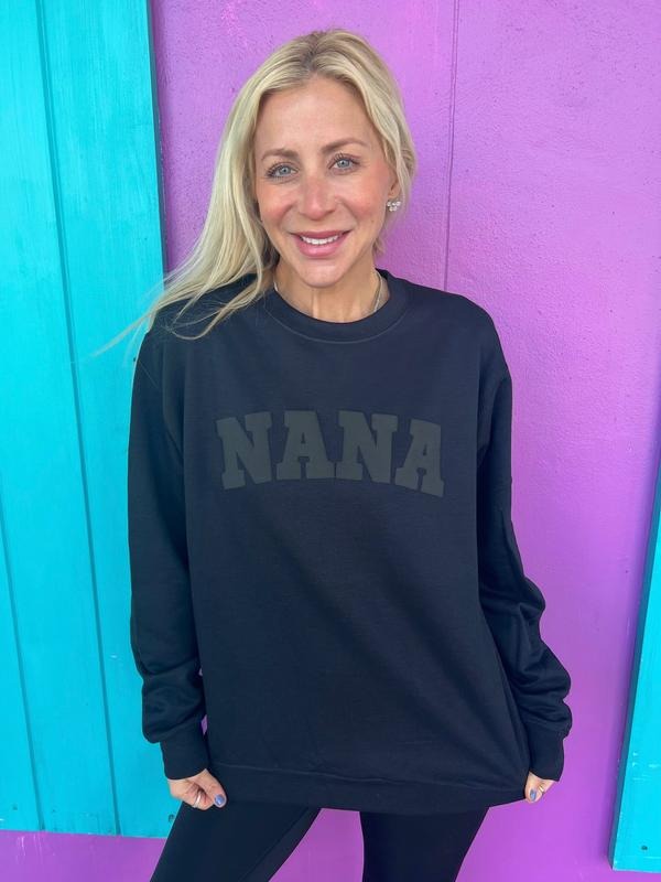 Nana Black Sweatshirt T-Shirts, Hoodie | CiraTrend.com