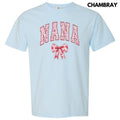 Nana Red Ginger Jar Florals Comfort Colors T-Shirt 'NLB' Hoodie, Sweatshirt | CiraTrend.com