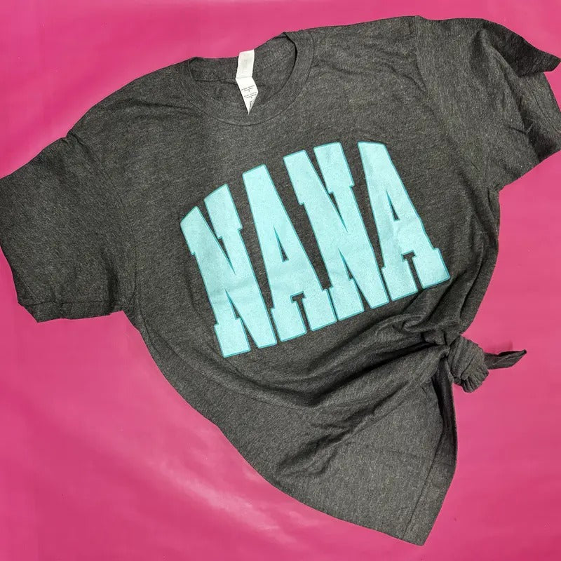 Nana University Print Soft Graphic Tee Hoodie, Sweatshirt | CiraTrend.com
