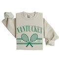 Nantucket Tennis Club Crewneck Sweatshirt, Vintage Faded Style Pullover Hoodie, Bachelorette Outfit, Athletic Athleisure...