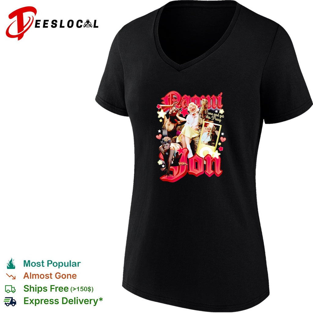 Naomi Jon come and get this pussy retro girls shirt