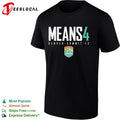 Natalie Means 4 Denver Summit FC professional women’s soccer team shirt