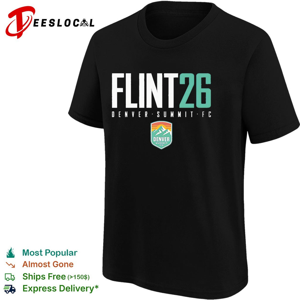 Natasha Flint 26 Denver Summit FC professional women’s soccer team shirt