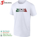 Nation pasta time simple Italy flag pattern shirt