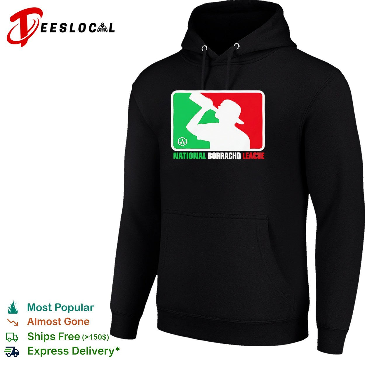 National Borracho League Mexican Drinking shirt