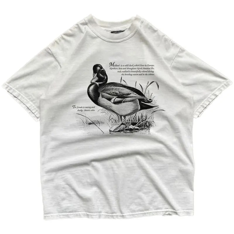 National Wildlife Mallard Duck 90s  Unisex Vintage Sweatshirt Pullover, T-shirt, hoodie Cotton, Hunting Season