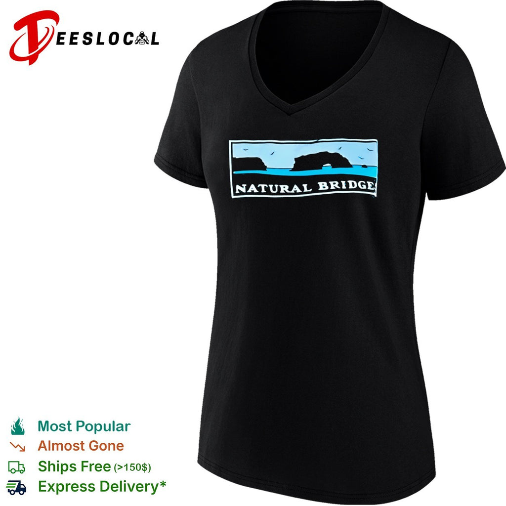 Natural Bridges Beach Santa Cruz California Landscape shirt
