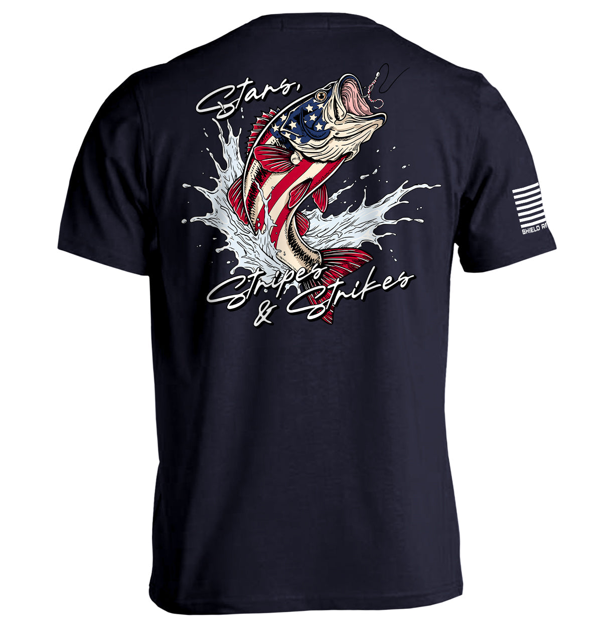 Stars Stripes and Strikes T-Shirts, Hoodie, Sweatshirt | CiraTrend.com (Image 3)