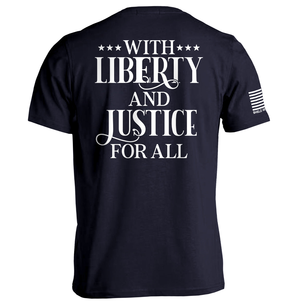 With Liberty And Justice For All T-Shirts, Hoodie, Sweatshirt | CiraTrend.com (Image 2)