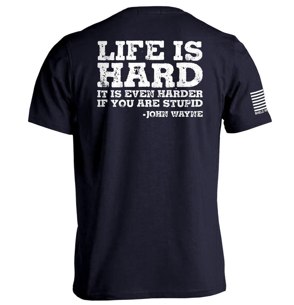 Life Is Even Harder When You Are Stupid T-Shirts, Hoodie, Sweatshirt | CiraTrend.com (Image 2)