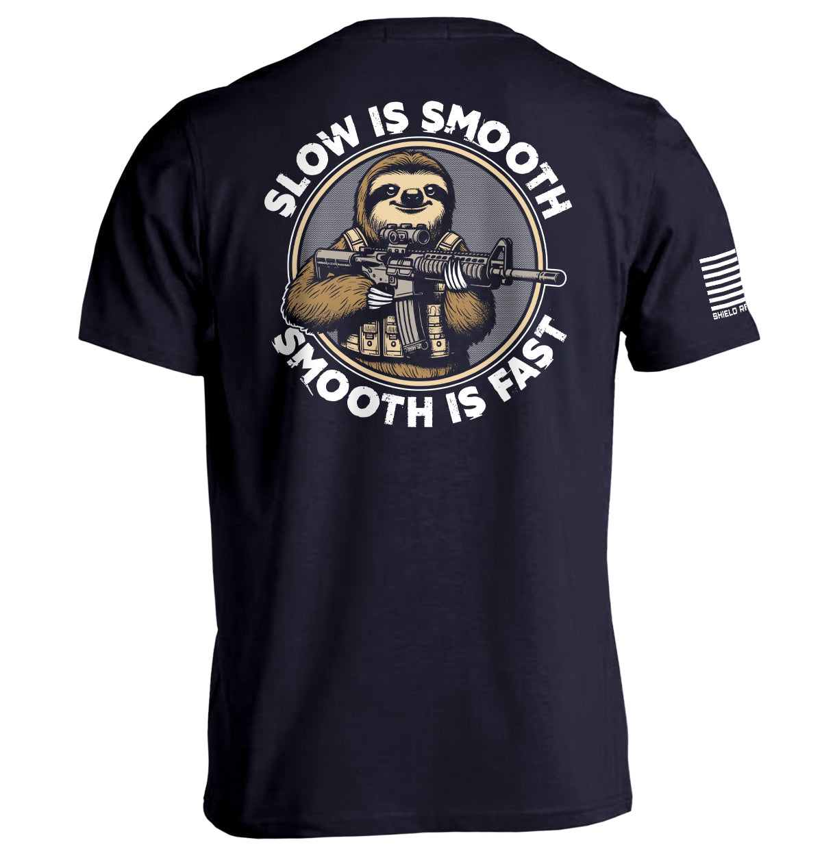 Slow is Smooth Smooth is Fast T-Shirts, Hoodie, Sweatshirt | CiraTrend.com (Image 2)