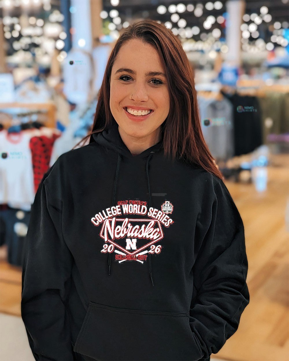 Nebraska Cornhuskers 2026 women’s college world series bound shirt