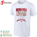 Nebraska Huskers 2025 2026 Basketball Team Shirt
