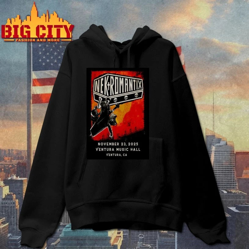 Nekromantix 11-23-2025 Ventura Music Hall In Ventura CA Poster shirt