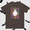 Neon Boo Gildan shirt, Halloween ghost Design, Unisex classic tee, Spooky tee Hoodie, Sweatshirt | CiraTrend.com