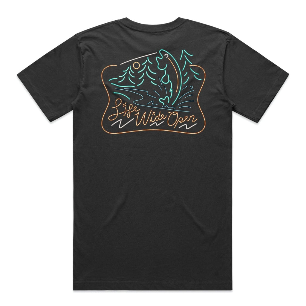 Neon Fishing Tee Hoodie, Sweatshirt | CiraTrend.com (Image 1)