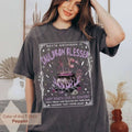 Nesta Archeron ACOTAR Cauldron Blessed Lady Death Band Shirt, Sarah J Maas Velaris Crescent City Rhysand Cassian, Book...