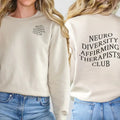 Neurodiversity Affirming Therapists Club Autism Awareness Shirt Adhd Mental Health Adhd Coach TK43GN T-Shirts, Hoodie, Sweatshirt