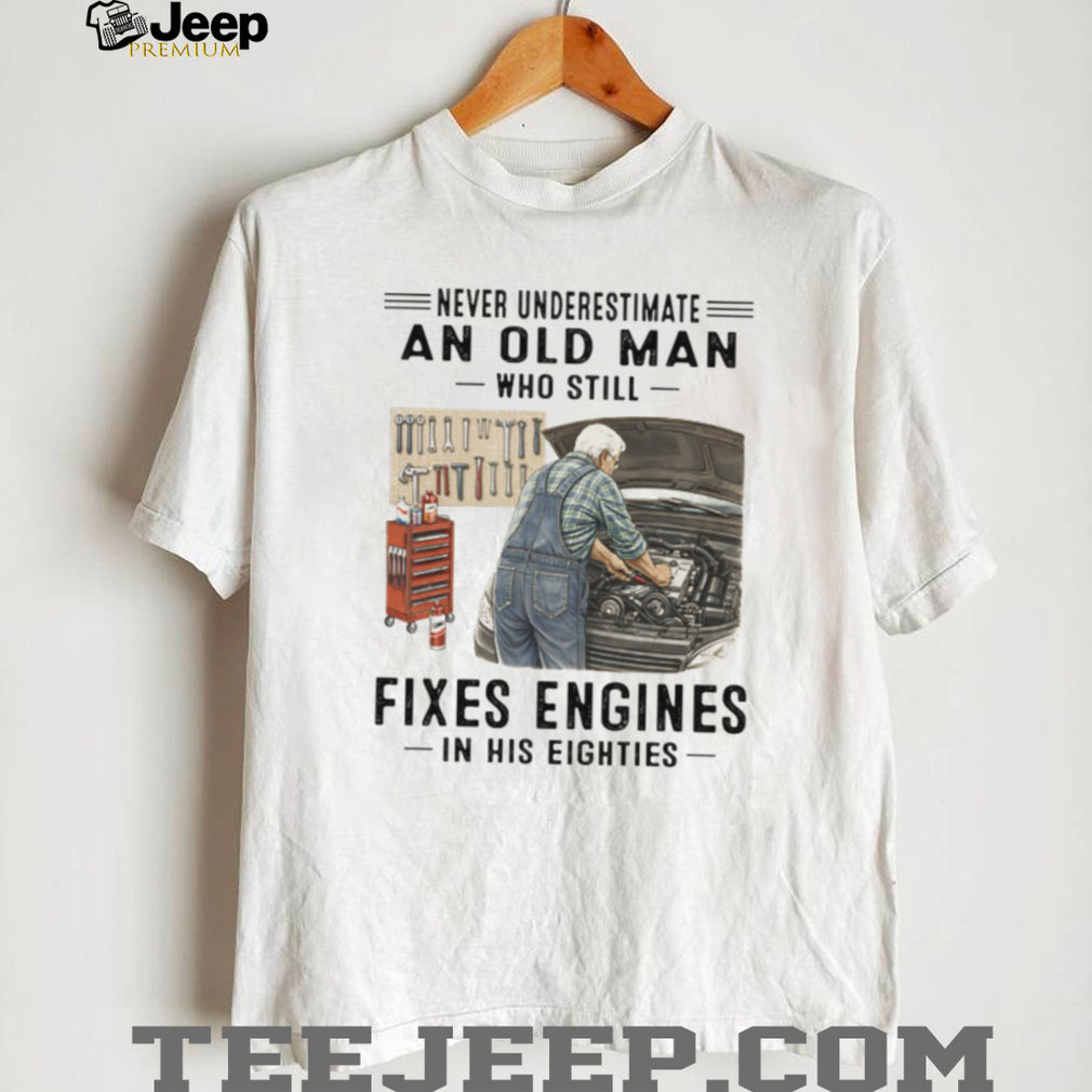 Never Underestimate An Old Man Who Still Fixes Engines In His Eighties
