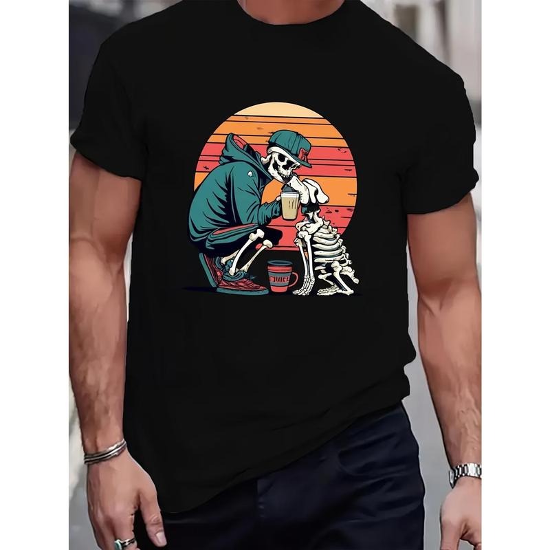 New Casual Crew Neck Men's T-Shirt Made in USAstyle{n002}5 Hoodie, Sweatshirt | CiraTrend.com