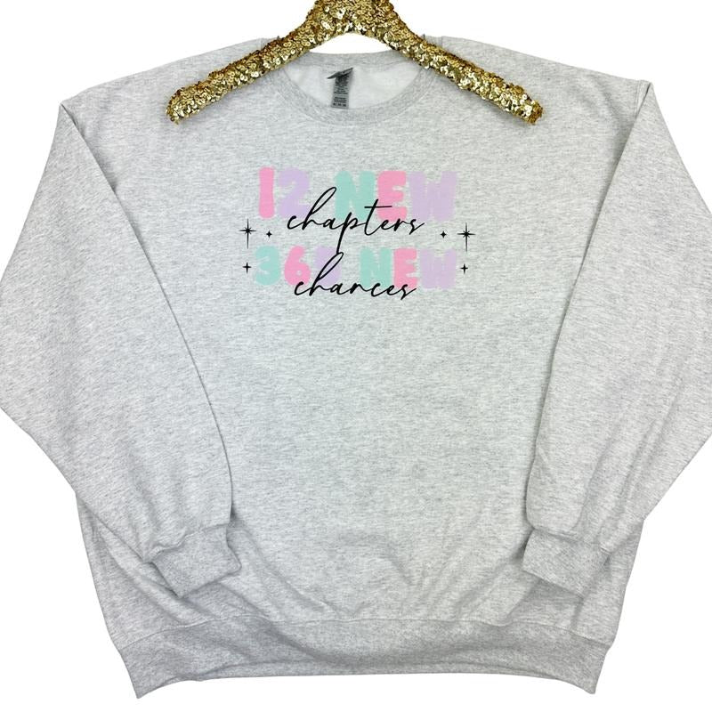 New Chapters & Chances Gildan Sweatshirt T-Shirts, Hoodie | CiraTrend.com
