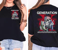 New Customize Gen X Fishing T-shirt, Raised On Hose Water Hoodie, Inspired Funny Saying Sarcasm Quotes Sweatshirt, Badass...