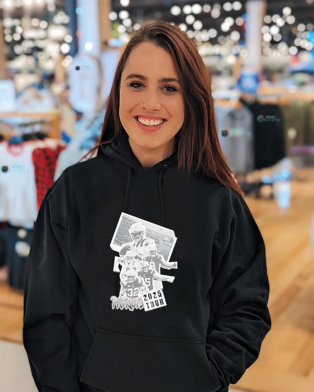 New England Patriots 2025 tour shirt