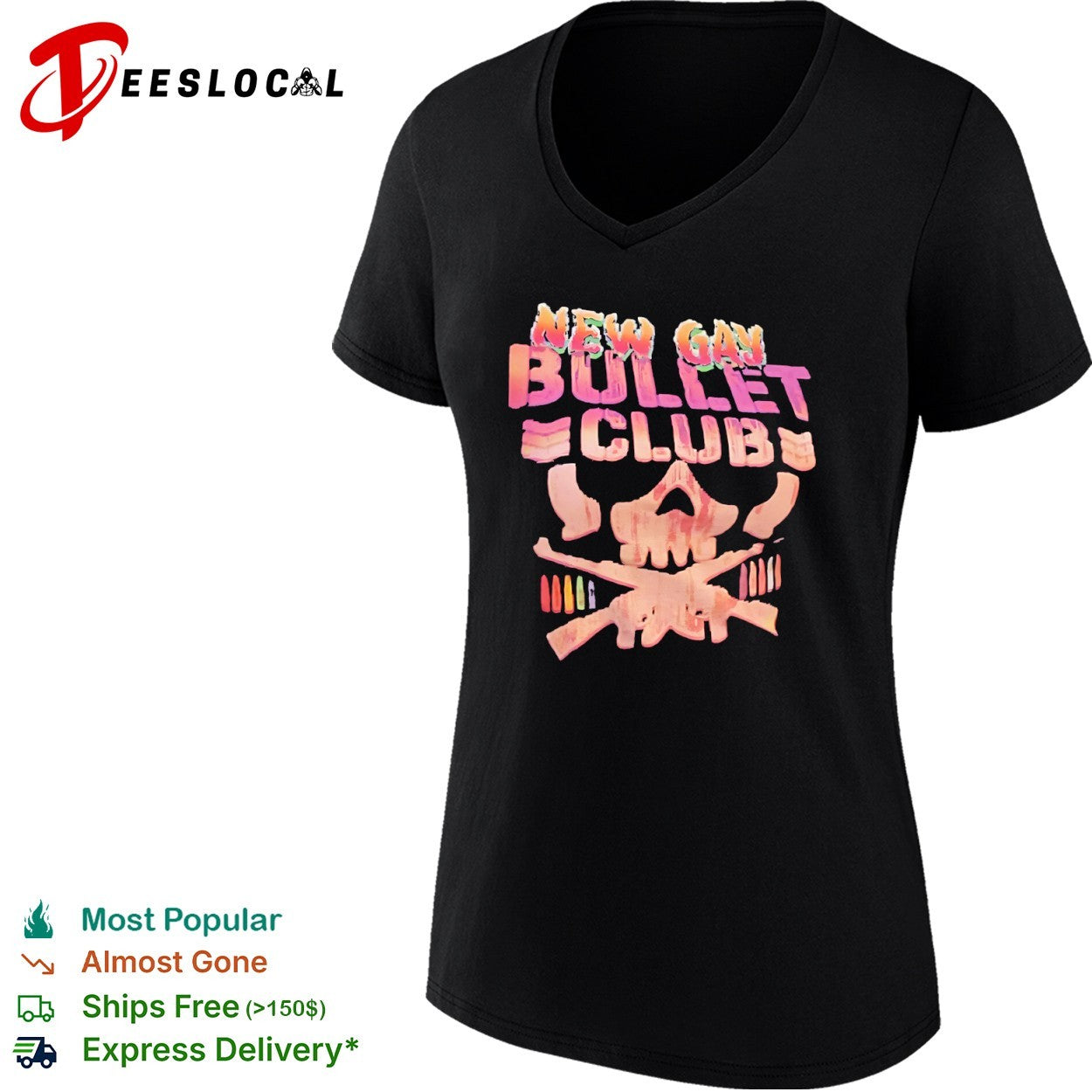 New Gay Bullet Club NJPW Professional Wrestling shirt