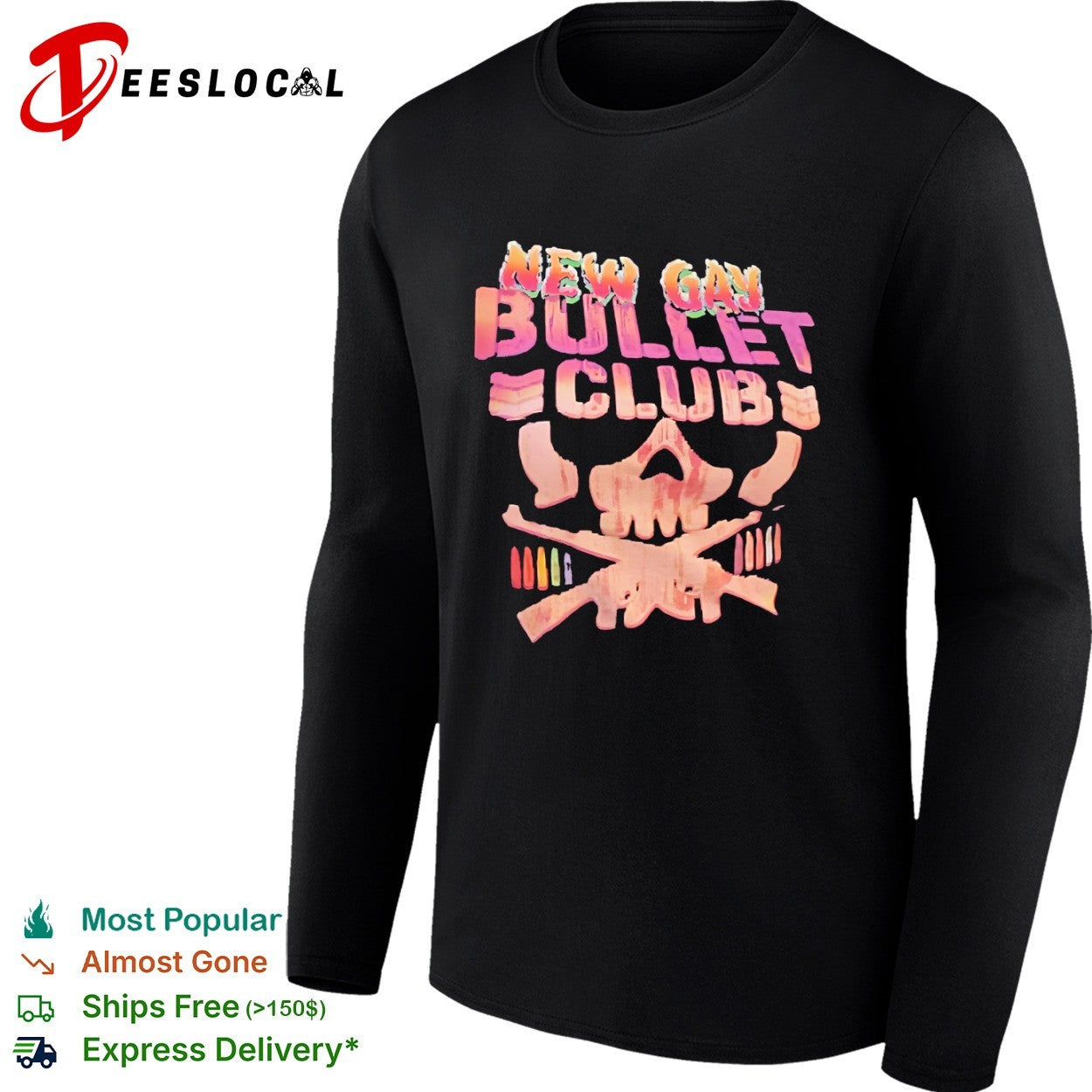 New Gay Bullet Club NJPW Professional Wrestling shirt