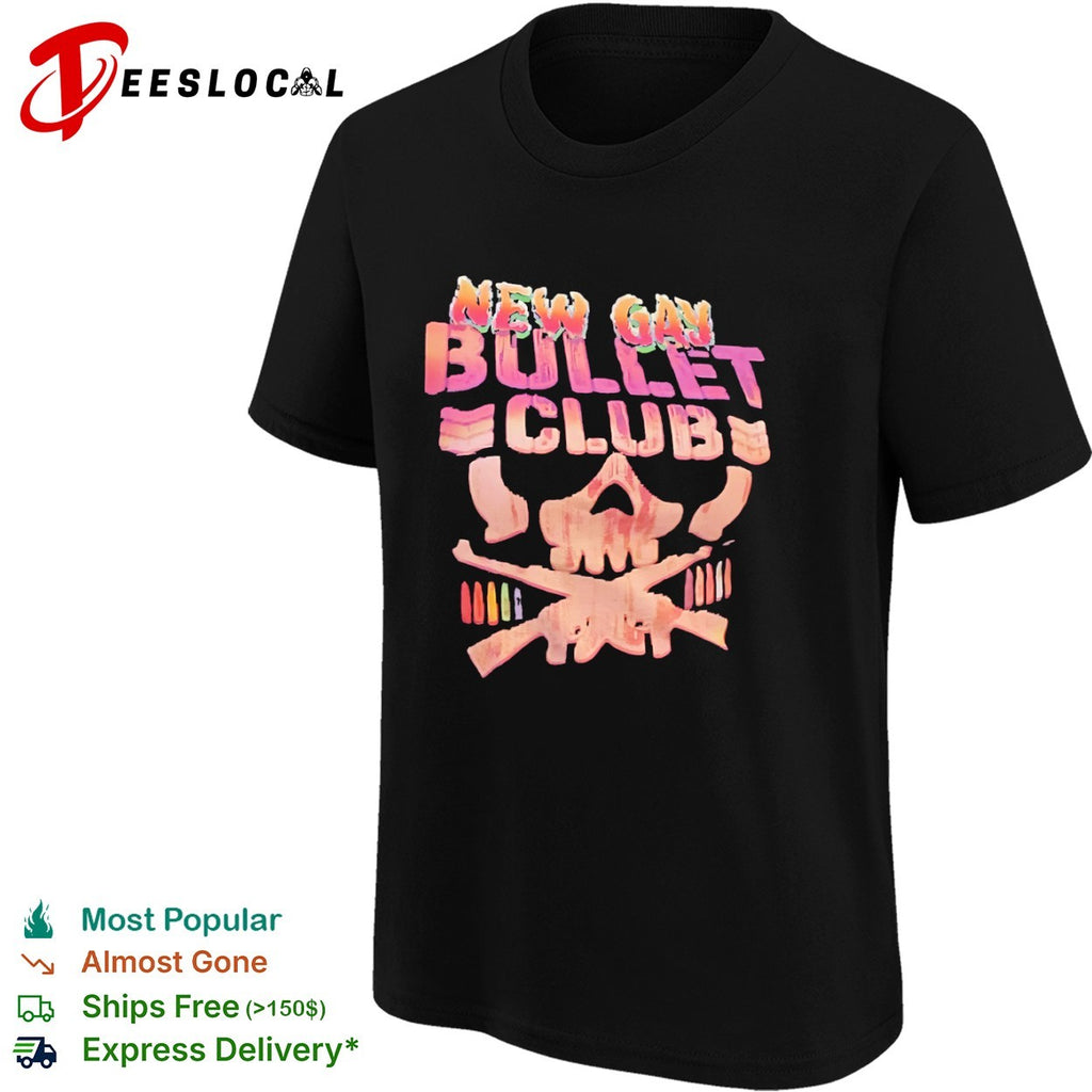 New Gay Bullet Club NJPW Professional Wrestling shirt