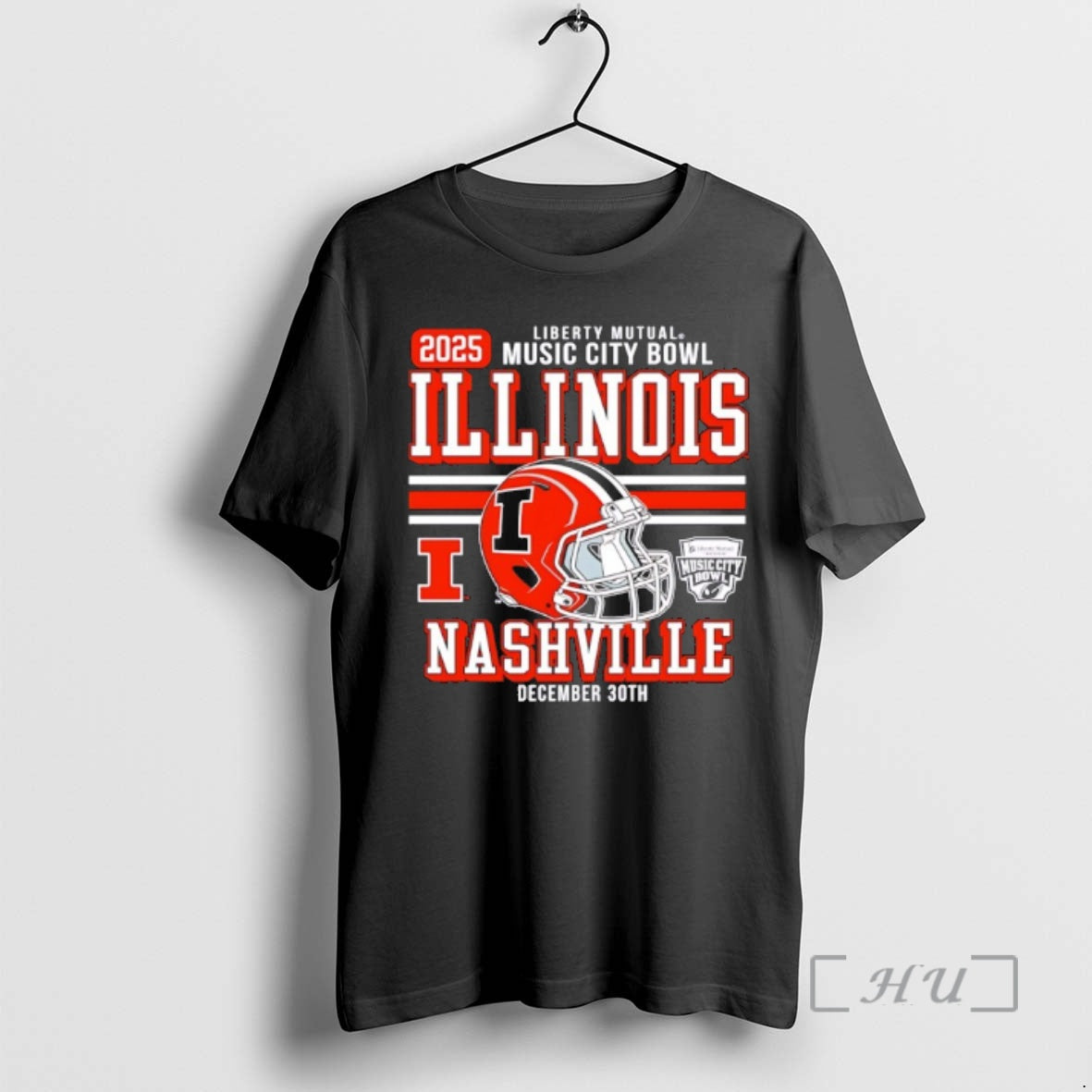 New Illinois Football 2025 Music City Bowl Helmet T-Shirts, Hoodie, Sweatshirt | CiraTrend.com