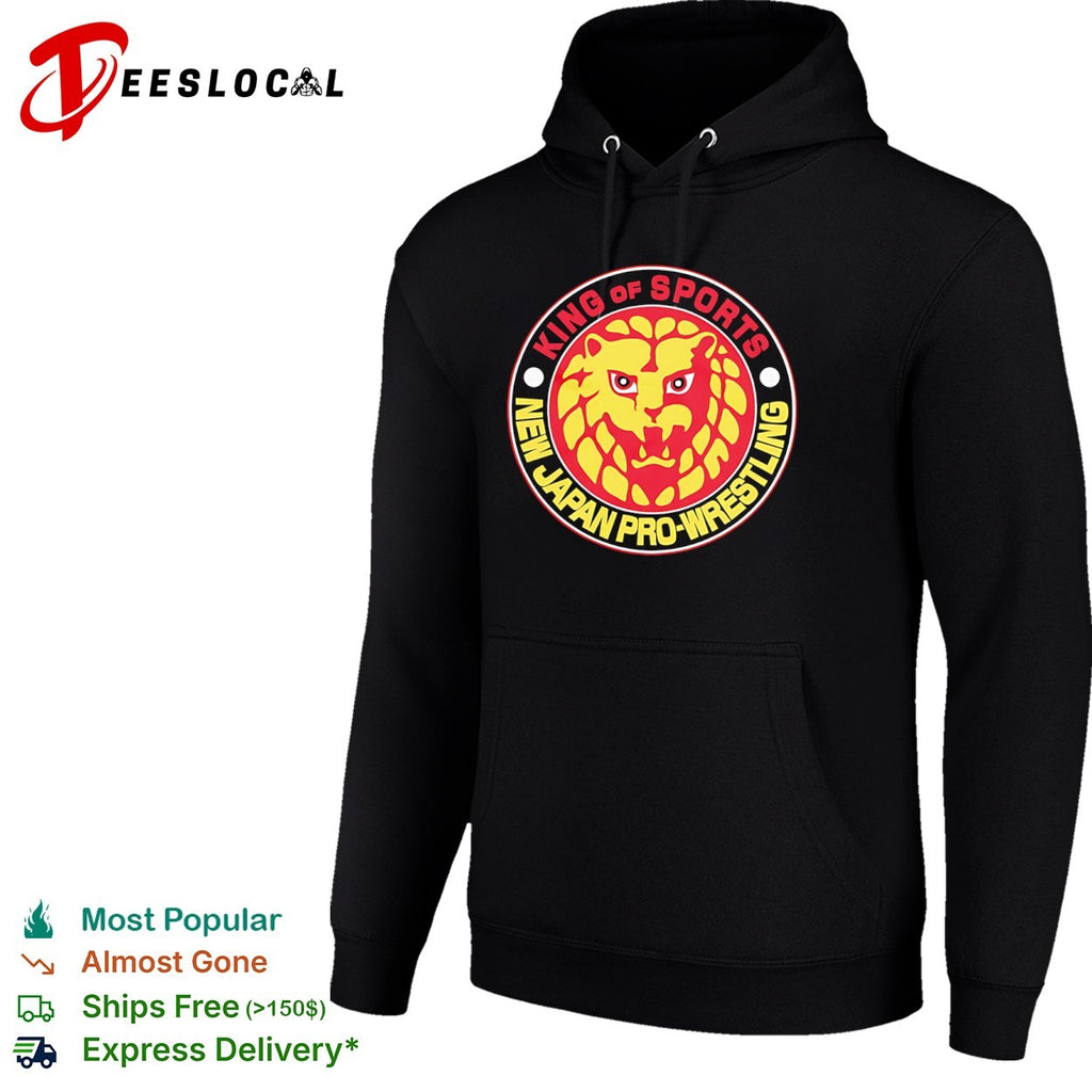 New Japan Pro Wrestling King of Sports Lion logo Shirt