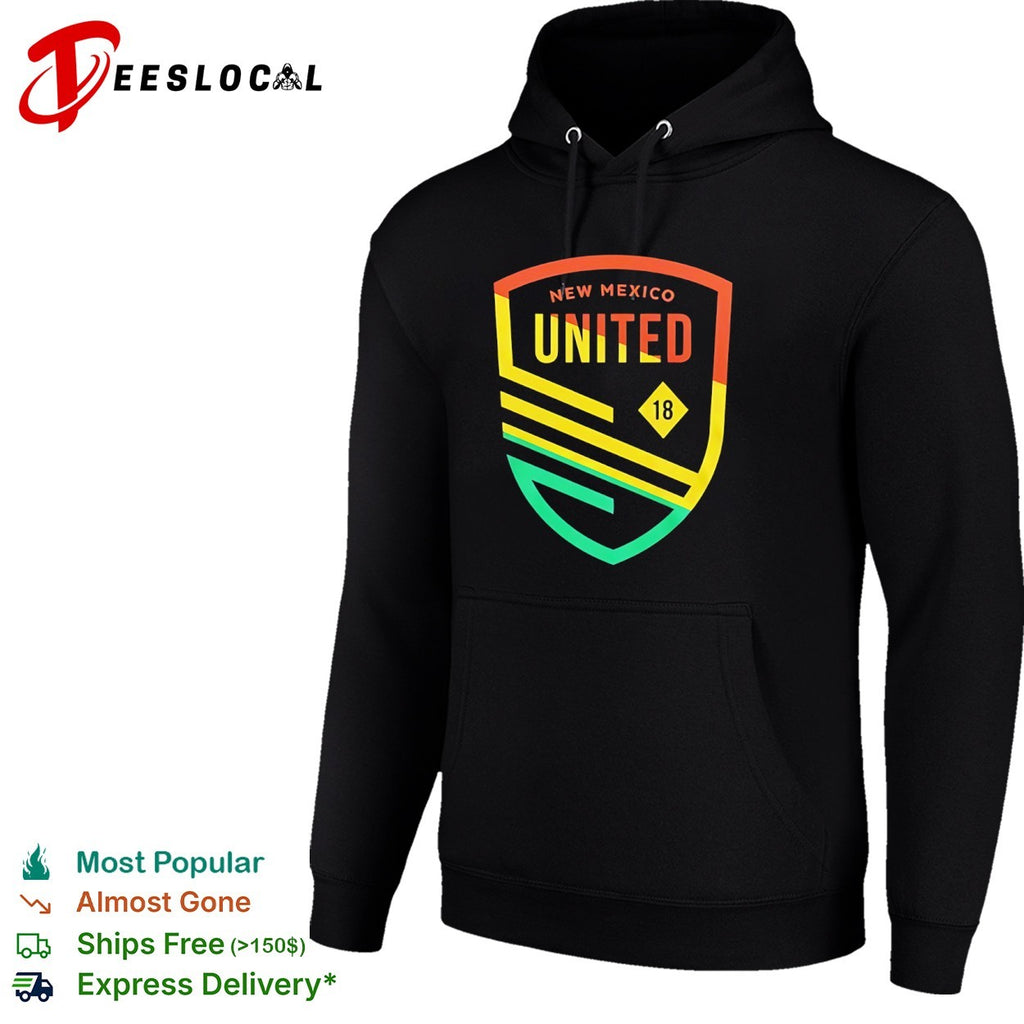 New Mexico United 18 shield logo soccer team club shirt