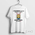 New Minnion If Swearing Burned Calories Id Be A Skinny Bitch By Now Premium T-Shirts, Hoodie, Sweatshirt | CiraTrend.com