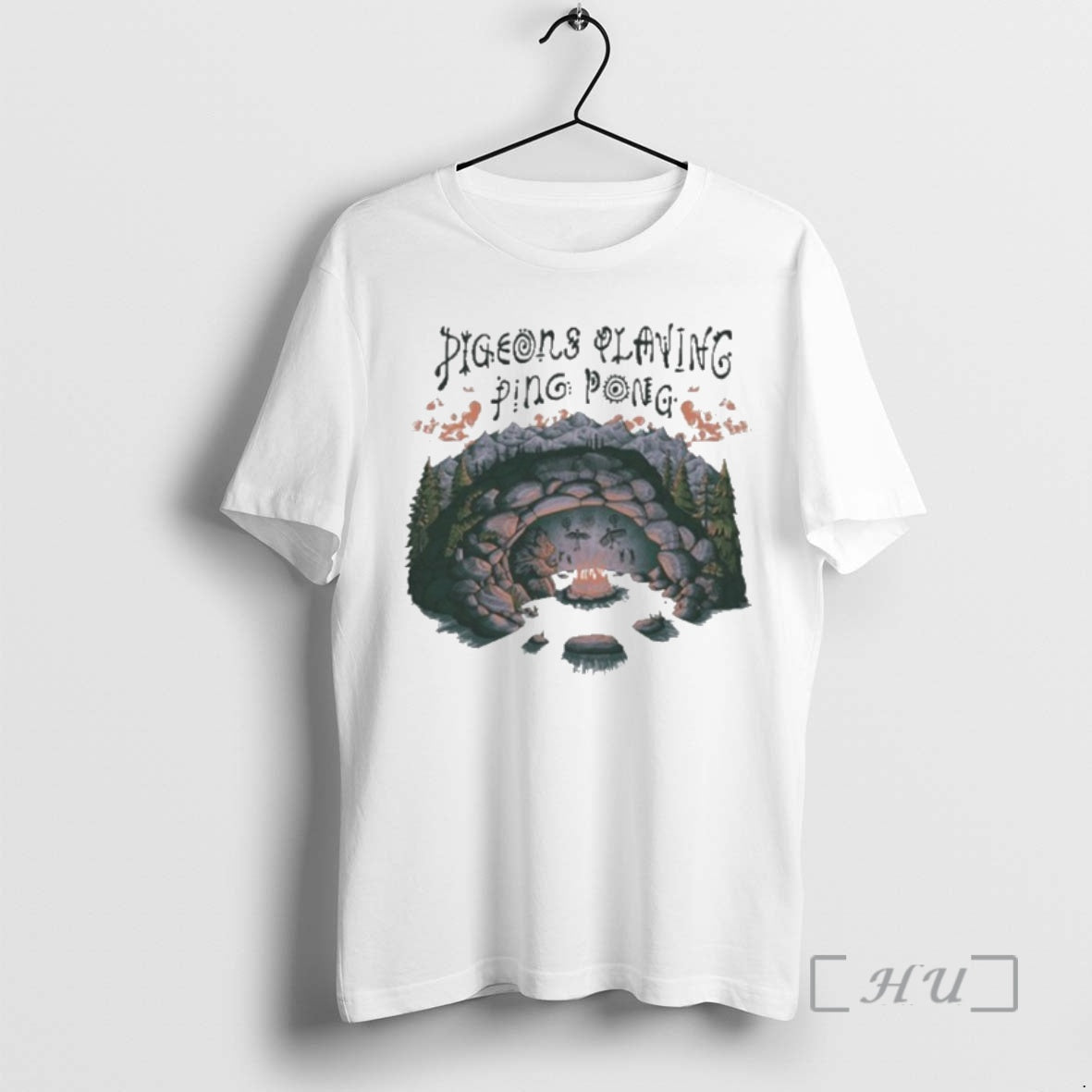 New Pigeons Playing Ping Pong X Nature Backs 2026 T-Shirts, Hoodie, Sweatshirt | CiraTrend.com