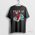 New Skeleton Fuck Ai Support Human Artists Ornaments T-Shirts, Hoodie, Sweatshirt | CiraTrend.com