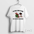 New Snowman Just Having A Meltdown Ornaments T-Shirts, Hoodie, Sweatshirt | CiraTrend.com