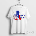 New Texas Map Soccer Graphic T-Shirts, Hoodie, Sweatshirt | CiraTrend.com