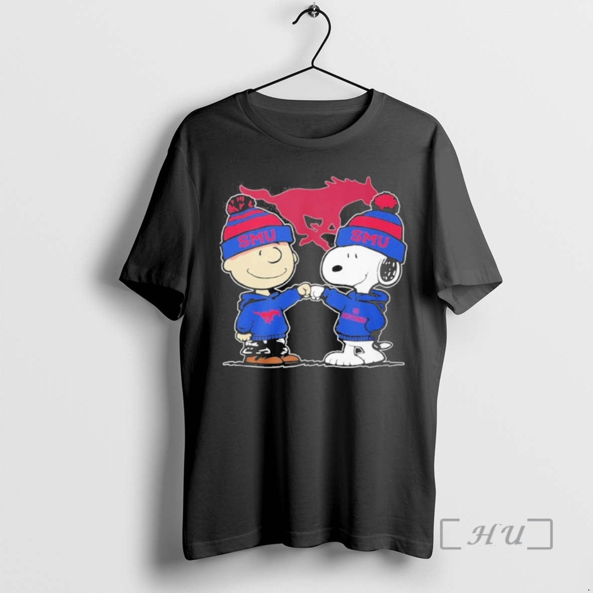 New The Peanuts Fist Bump X Smu Mustangs T-Shirts, Hoodie, Sweatshirt | CiraTrend.com