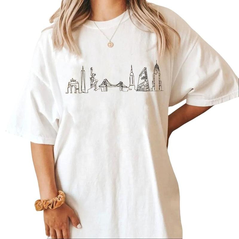 New York City Minimalist T-shirt East Coast Sweatshirt Hoodie, New York Lover Gift Unisex | CiraTrend.com