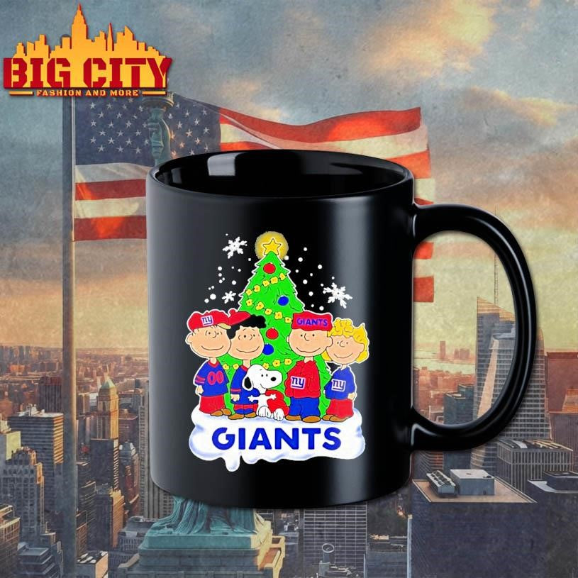 New York Giants X The Peanuts Christmas 2025 Shirt